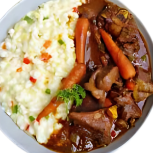 Beef, Stew with Samp